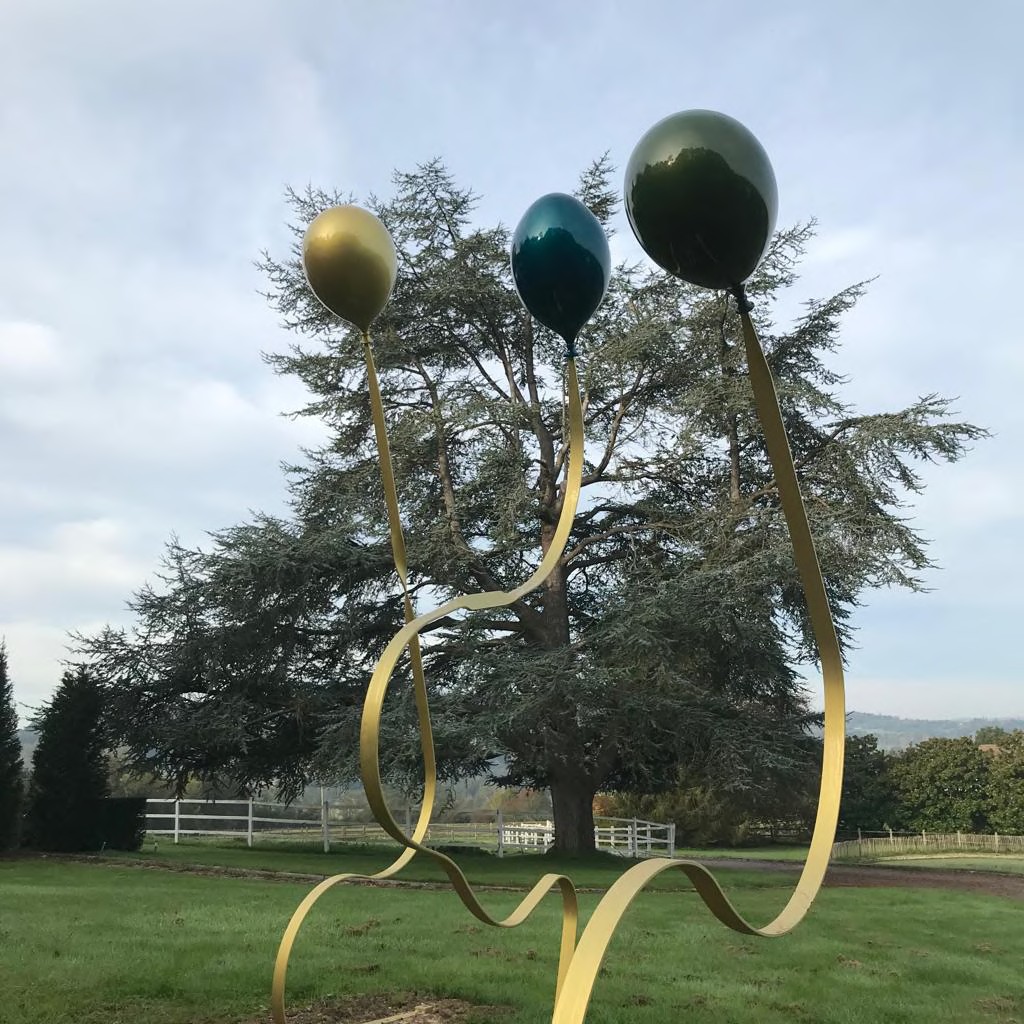 Appel d'air, 2023, Fibre de verre et peinture époxy
