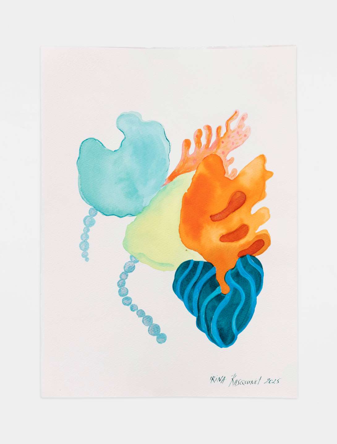L'éclat du silence, 2024, Aquarelle