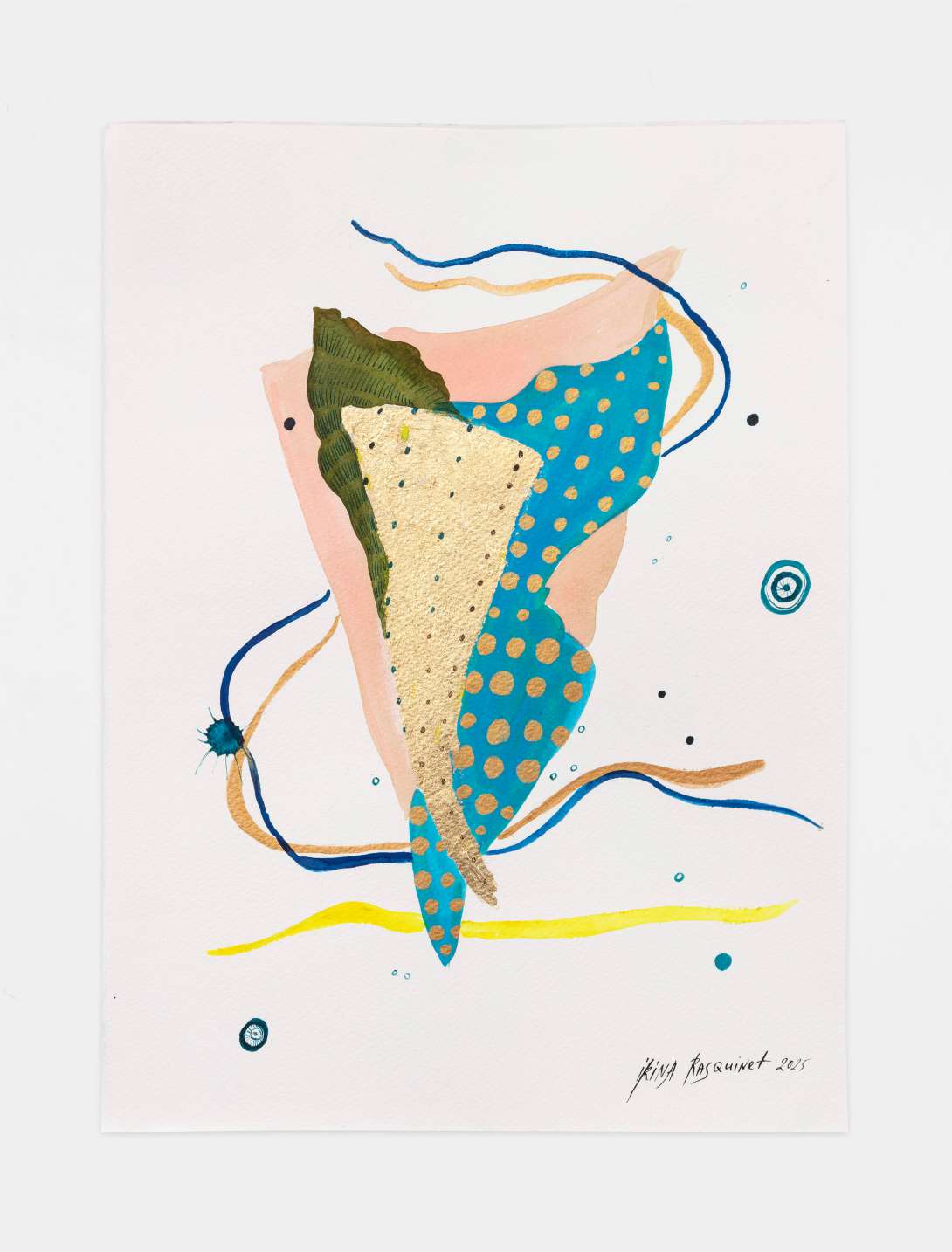 La mélodie du vide, 2024, Aquarelle