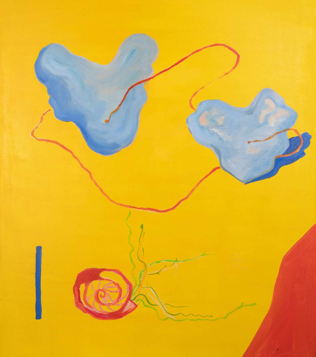 Nombril de Vénus, 2019, Oil on canvas