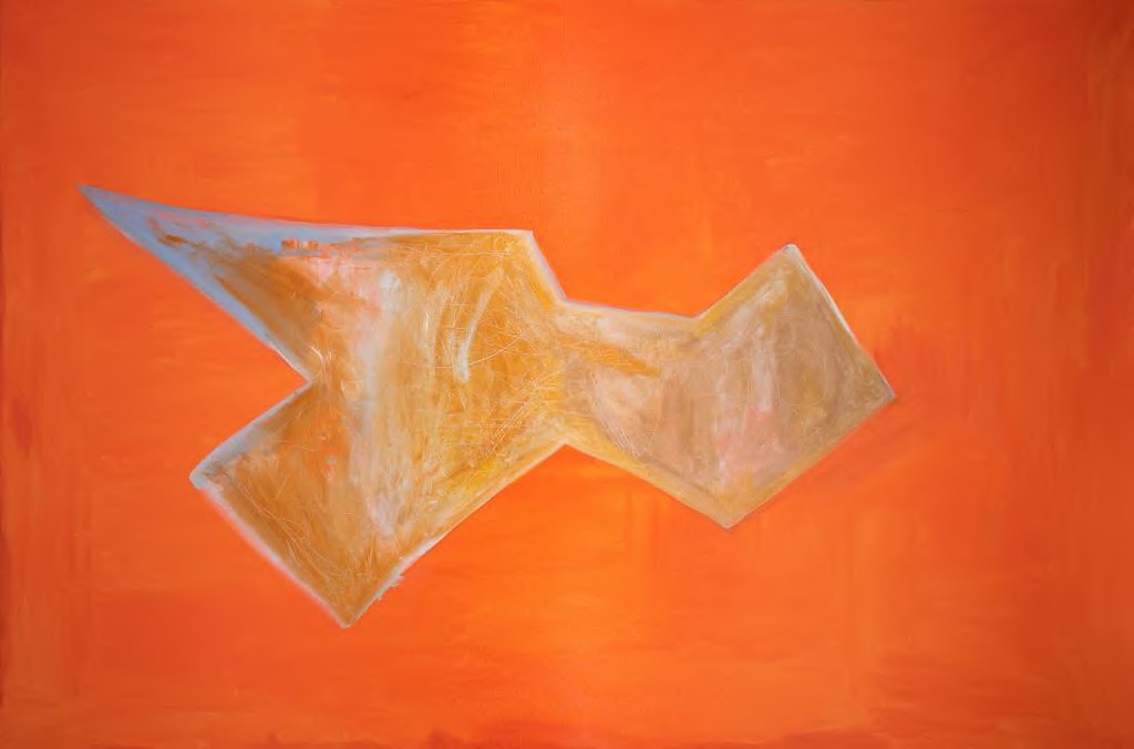 L'oiseau du paradis, 2021, Oil on canvas