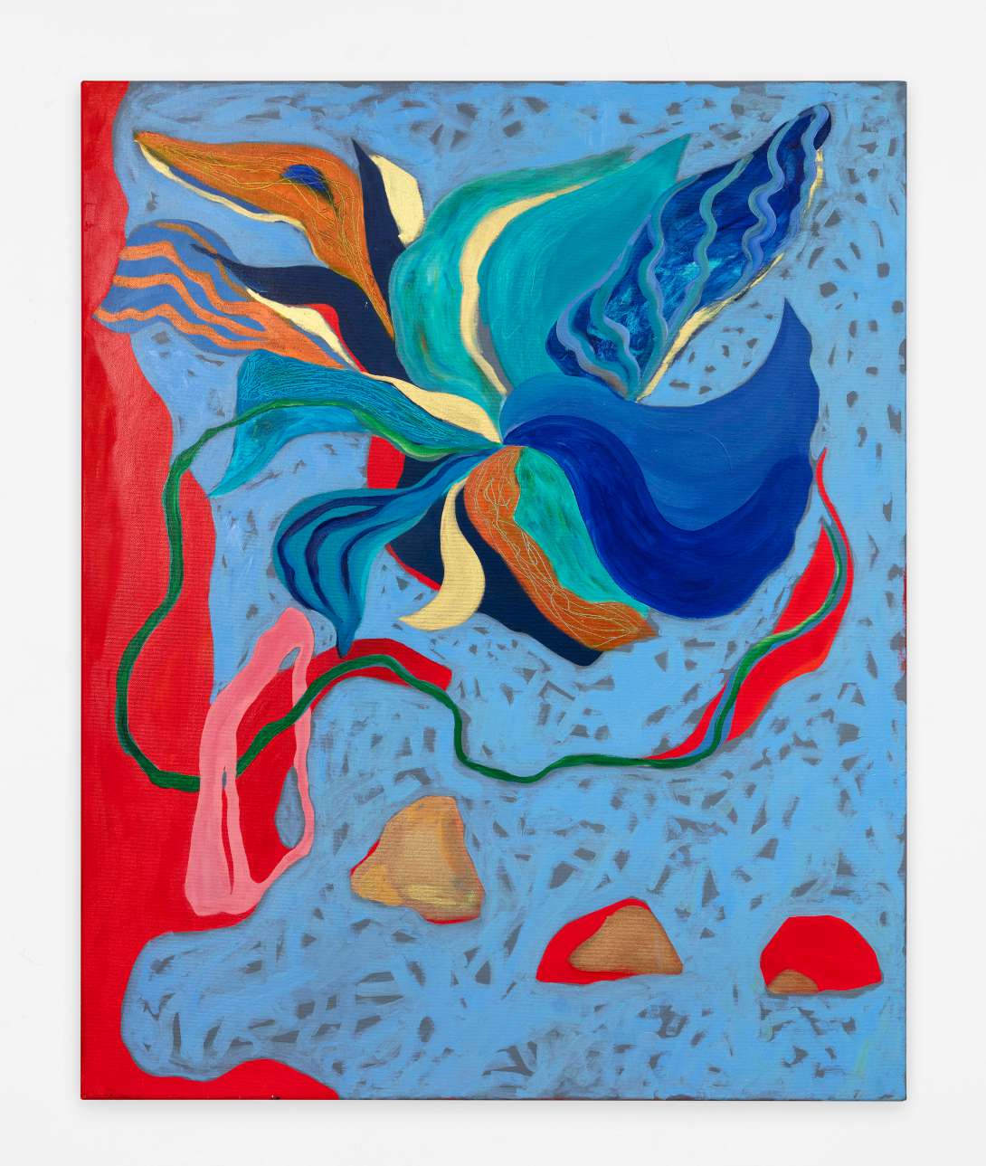 Pluie sèche, 2024, Oil on canvas