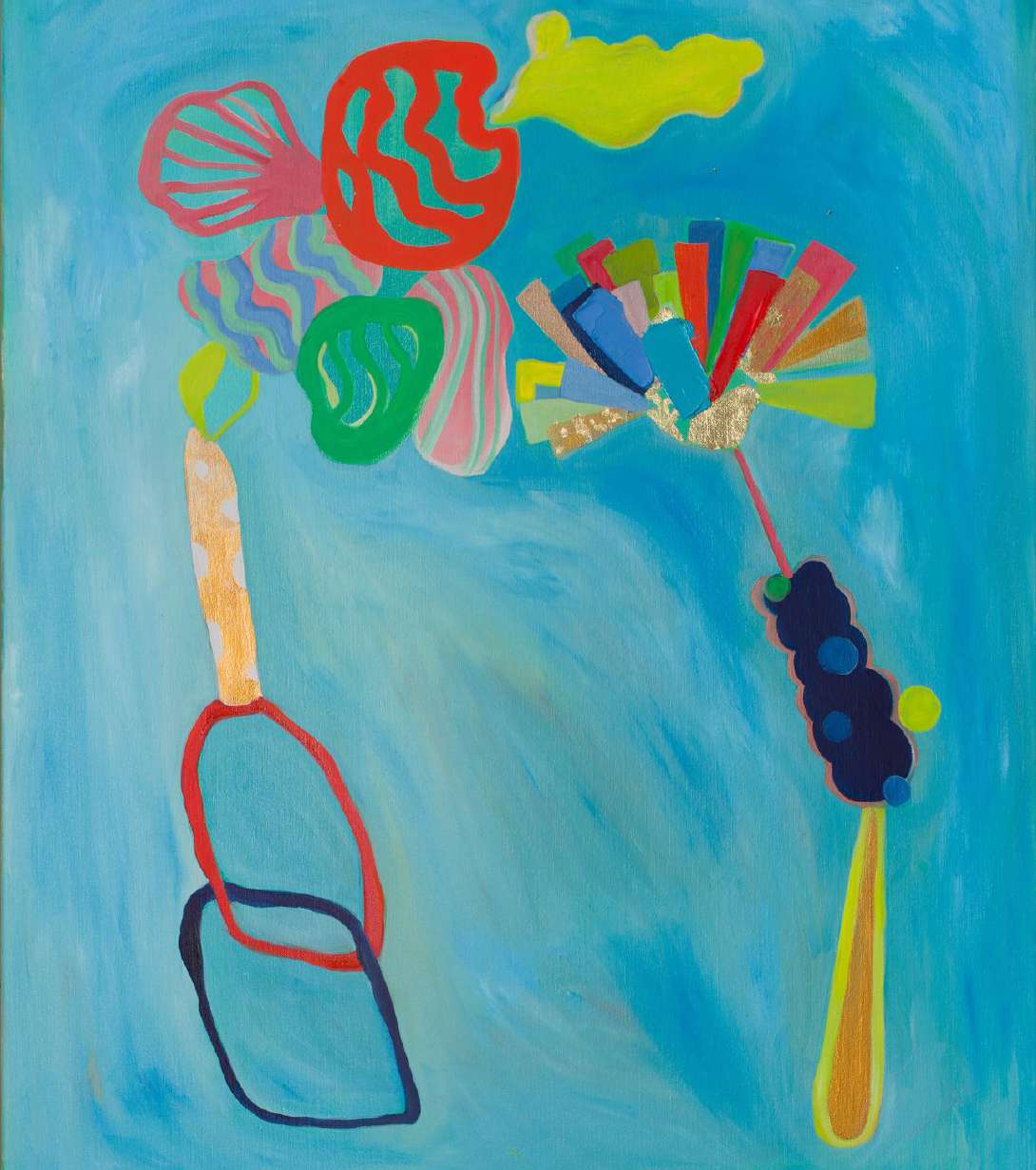 Sème le vent, 2024, Oil on canvas