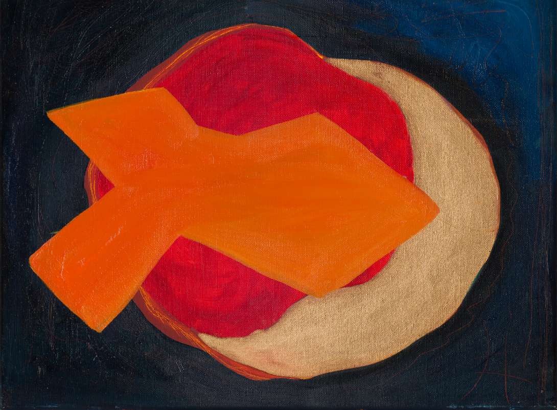 Soleil de plomb, 2024, Oil on canvas
